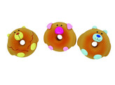 Latex donut  Animal    Display 18 pcs  8 5 cm