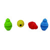 Rubber  Snack-Jumper    display 16 pcs  O 8 cm