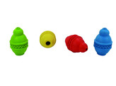 Rubber  Snack-Jumper    display 16 pcs  O 8 cm