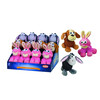 Moppy Toy Dog/Donkey/Rabbit   display 12 pcs  17-18 cm