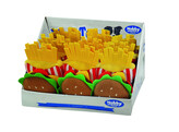 Plush food  Classic    display 18pcs  5 x 7   10 cm