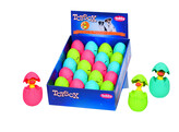 Jouets en latex  Egg-Press me     display 20 pcs  9 5   12 5 cm