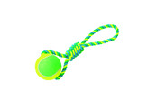 Rope Toy  Rope with tennis ball XXL   50 cm  ball O 12 cm