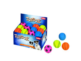 Foam rubber balls   5 7 cm  display 24 pcs