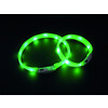 Collier lumineux a LED large  VISIBLE    M  25 mm  55 cm