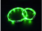 Collier lumineux a LED large  VISIBLE    M  25 mm  55 cm