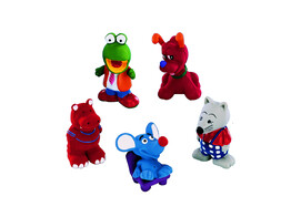 Jouets animaux en latex   8 - 10 cm