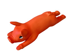 Jouet en latex cochon   24 cm