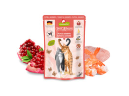 CAT WET DeliCATessen kalkoen   garnalen 85 g x 6