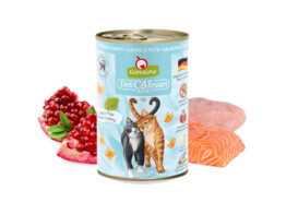 CAT WET DeliCATessen zalm   kalkoen 400 g x 6