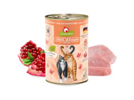 CAT WET DeliCATessen kalf   konijn 400 g x 6