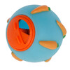 Balle snack pour rongeur bleu/orange  O7cm