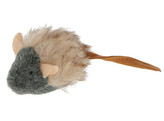 Souris avec bruitage peluche  15x5cm  avec pile