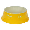 Keramieken bak Cat 200 ml  op kleurgesort.  rood/geel 