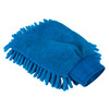 Poetshandschoen microvezel royaal blauw 20x15 cm