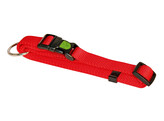 MIAMI halsband  rood 25 mm  verstelbaar 45 - 65 cm