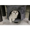 Arbre a chat Jade Darklight blanc/gris  96cm