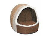 Knuffelhol AMY  35x33x32cm bruin/beige