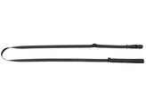Laisse longuegoLeyGo 2 Flat noir  M  140-200cm  20mm