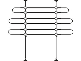 Auto-beschermrooster B  85-140cm H  75-110cm