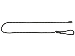 Laisse longue GoLeyGo 2 Rope noir  M  140-200cm  O12mm