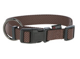 SetgoLeyGo Flat Collar Leash 25mmX40-65cm  2cmX1.4-2m brown