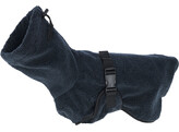 Badjas voor honden  blauw  XL  ruglengte 70 cm