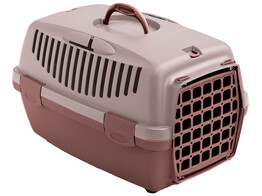 Gulliver 1 transportbox 48 x 32 x 31 cm pink/bruin