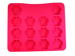 Silicon baking mat  PAW    30 x 25 cm  14 pcs  1 shape