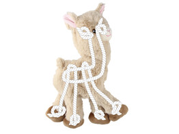 Plush alpaca with rope inside   30 cm