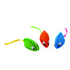 Mesh mouse with catnip   display 28 pcs  6 5 cm