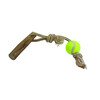 Coffee wood with rope and ball   S   approx. 40 cm