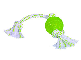 TPR ball with rope   44cm