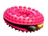 Rubber snackring with spikes   10 5 cm