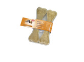 Rawhide bones pressed   2 pcs  16 5 cm  100g