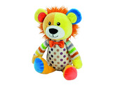 Lion et singe en peluche sans couineur   display 9 pcs  30 cm