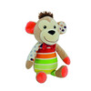 Lion et singe en peluche sans couineur   display 9 pcs  30 cm