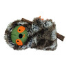 Paresseux en peluche avec baton  avec herbe a chat   13 cm