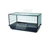 Cage for small animals  AURA 120 PLEXI    118 x 64 x 62 cm